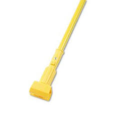 Jaw Head Wood Wet Mop Handle - Click Image to Close